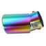 60mm Car Chevrolet Curved Ford Toyota Suzuki Exhaust Muffler Pipe Stainless Steel Universal - 4