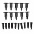 Retainer Bumper Clips Fastener Trims HYUNDAI Elantra 10pcs Front Rear Plastic Car Hood - 5