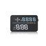 3.5 Inch OBD2 OBD1 HUD Head Up Display GPS Module A3 Built-in Multi-color Car - 1