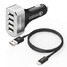 BW-C2 4 Port USB Car Charger [Qualcomm Certified] BlitzWolf® Quick Charge QC 2.0 54W - 1