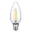 Led Filament Bulbs E14 400lm Decorative Ac 220-240 V C35 4pcs Warm White - 1