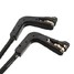 Brake Pad Wear Sensor Indicator 2 PCS Front Rear Black for BMW Kit X5 E70 E71 - 8