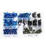 Complete Fairing Bolt Nuts Blue CNC Screws Bodywork Alloy Motorcycle Kit For Kawasaki - 2