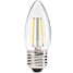 Dimmable E26/e27 Led Filament Bulbs Warm White Cob Decorative C35 Ac 220-240 V - 1