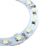 Chip Halo Ring LEDs Pair White Car Angel Eyes 60mm Headlight Lights SMD - 5