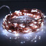 10m Copper Wire Light String Light Led Solar Christmas Party - 2