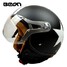 Half Face Helmet Motorcycle Air Force Pilot Harley BEON Jet - 6