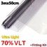 Dark LIMO LVT Window Glass Tint Film Tinting Auto Home Black Car Ultra - 8