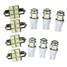 Lights Car Interior Reading Pickup Bulbs 10pcs License Plate Light Nissan Kit - 5