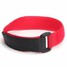 5pcs 2cm x 30cm Nylon Hook Loop Strap Tie Rope Down Wrap Cable Cord Reusable Red - 2