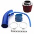 3inch 75mm Short Pipe High Flow Air Intake Racing Kit Filter Universal Clamp - 2