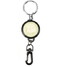 Telescopic Metal Keychain Keyring Outdoor Motorcycle Key Chain Ring Anti-theft Auto Buckle - 1
