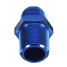 Blue 2inch Fittings AN8 NPT Adapter Adaptor Car Aluminum Alloy - 3