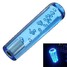 Bubble Shift Lever Knob 150mm Blue Led Light Car Manual - 1