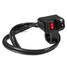12V 16A 8inch Motorcycle Atv ON OFF Switch Waterproof Handlebar Light 22mm - 6