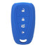 Malibu Remote Case Cruze Camaro 4 Buttons Chevrolet Silicone Key Cover - 3