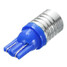 Reading T10 3W License Plate 10pcs LED Side Indicator Bulb Light Blue - 5