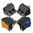DPDT 6 PINs with LED Momentary Mini Rocker Switch - 2