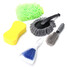 Interior Exterior Glove Brush Cleaner Cleaning Tool 5pcs Car Kit Wash Sponge - 2