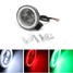 Motorcycle Projector 12V LED Headlight 180LM Angel Eye Halo Ring DRL Light Car Auto Fog - 1