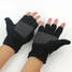 Warm Fleece Flip Winter Waterproof Mittens Convertible Top Fingerless Gloves - 7