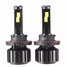 Beam Headlight Kit 60W Pair 9005 9006 LED White H4 H7 H11 H8 Hi Lo - 6