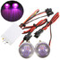 2Pcs LED Lights Lamps Motorcycle Motor Bike Bulbs Strobe Flash Brake Tail Flashing - 7