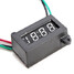 Electronic Clock Panel Meter DC Adjustable Motorcycle LED Time - 4