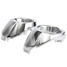 Front Fog Light 2PCS Chrome Lamp Cover Trims Ford Focus Bezels - 2