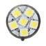 LED Headlight Lamp 12SMD 6V DC P15D White Motorcycle - 9