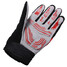 Gel Red Full Finger Warm Gloves Silicone Sports Motorcycle Motor Bike - 3