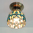 Inch Fixture Light Shade Ceiling Lamp Living Room Shell Dining Room Flush Mount - 4