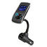 Supports Car Charger M.Way A2DP 5V 3.1A Car Bluetooth MP3 - 1