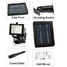 Motion Motion Sensor Solar Powered Flood Light 100 Led Pir - 2