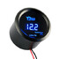 Blue Light Car Modified Digital Display Voltmeter 52mm Instrument - 2