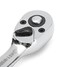 Spanner Ratchet Car Tool Chrome Vanadium Handle Grip Steel Gear Reversible - 12