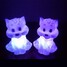 Little Coway Colorful Led Nightlight Cat - 3