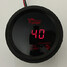 Fuel Motorcycle LED Electronic Digital Red Temperature Gauge - 6