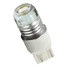 White Car Tail Brake Light 6W Strobe Flashing LED Projector Bulbs - 8