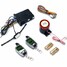 Motorcycle Alarm System with Two LCD Remote Two-way Controls - 1