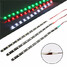 12 LED White Strip Lights Boat Marine Waterproof 3pcs 12V Red Green Lighting - 2