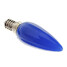 Blue Dip Led E14 Candle Light Decorative Ac 220-240 V C35 1w - 1