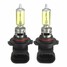HID Xenon A pair of H10 3000K-3500K Light Bulbs Lamps DC12V Yellow 42W - 1