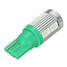 10pcs T10 0.17A 2.3W 20Lm Green 5730 LED Side Marker Indicator Light - 6