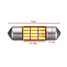 Reading Light 39MM 36MM Roof Dome White 42mm 31MM Car Festoon 6000K License Plate Lamp - 5