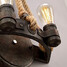 Kitchen Bedroom Wall Light Hemp Dining Room Game Room Vintage Metal - 4