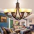 Traditional/classic Living Room Bedroom Chandelier Painting Feature For Mini Style Metal Dining Room - 3