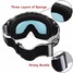 Snowboard Ski Goggles UV Dual Lens Motorcycle Racing Goggles Anti-Fog - 5