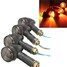 Indicators Light Amber Lamp Motorcycle Turn Signal 4pcs 12V Smoke Bullet - 1