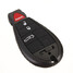 Uncut Blade Dodge Chrysler Remote Keyless Entry 4 Button Key - 2